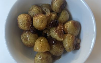 Zesty Lemon & Olive Roast Potatoes