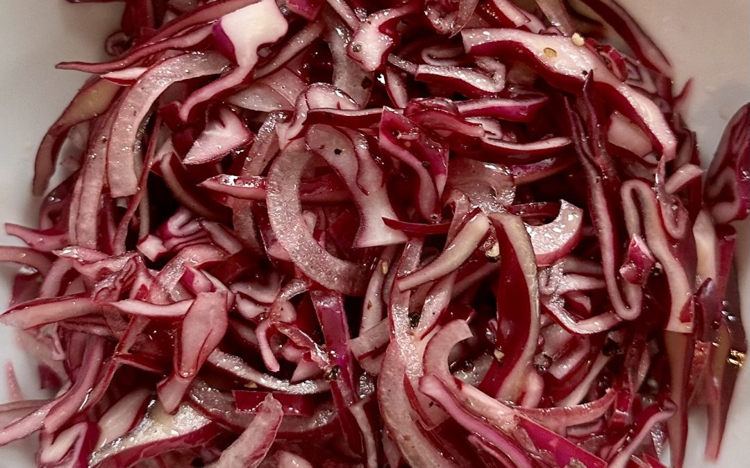 Red Cabbage & Sweet Chilli Coleslaw