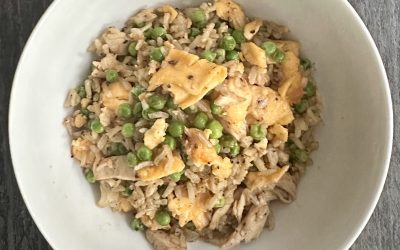 Chicken, Egg Fried Rice