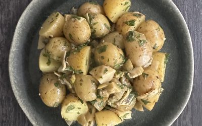 Artichoke & Green Olive Potato Salad