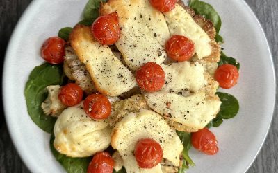 Roasted Cauliflower & Halloumi Cheese
