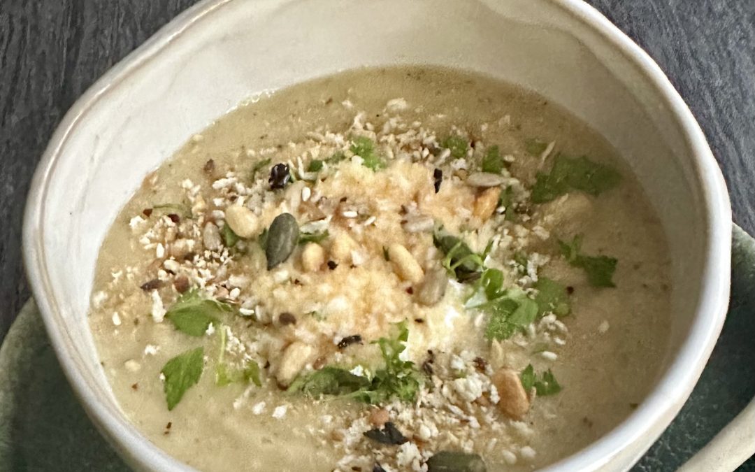 Parsnip & Zaatar Soup